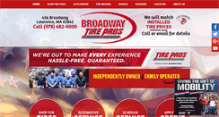 Desktop Screenshot of broadwaytire-auto.com